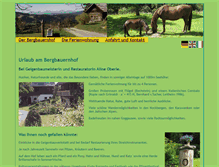 Tablet Screenshot of geigenbauernhof.at